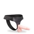 Miniatyrbild 1 av 4: Strap-on dildo - O-Ring - PVC - 15cm insättbar - Svart