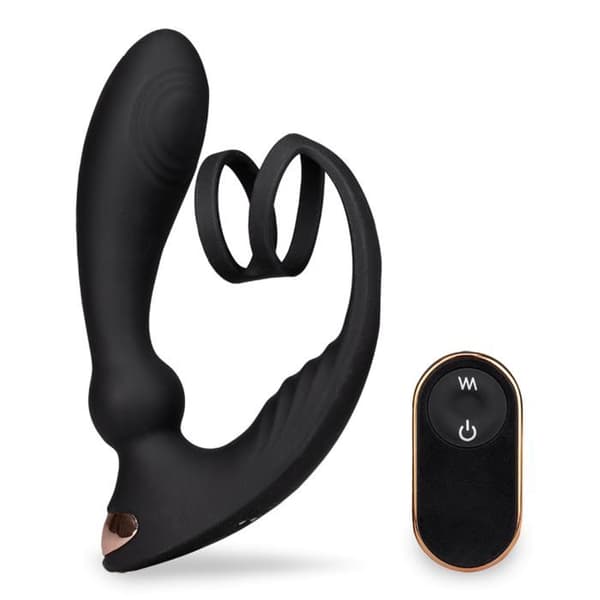 Hutter prostatastimulator med cockring