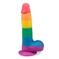 Miniatyrbild 3 av 4: Sexleksak - Pride - Realistisk sugkoppsdildo 19.0cm - Silikon - Svart - Anus - Anal - Medium