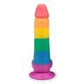Miniatyrbild 4 av 4: Sexleksak - Pride - Realistisk sugkoppsdildo 19.0cm - Silikon - Svart - Anus - Anal - Medium