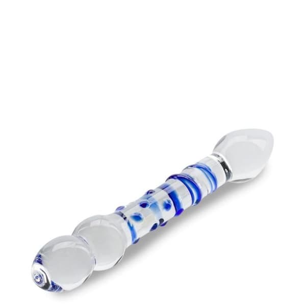 Glasdildo - Förhäxad - Anal - Reliefdesign - Hypoallergen