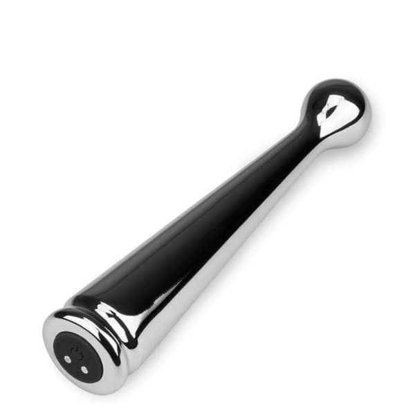 Metallisk vibrator - Symphony - 9 vibrationslägen - USB-uppladdningsbar