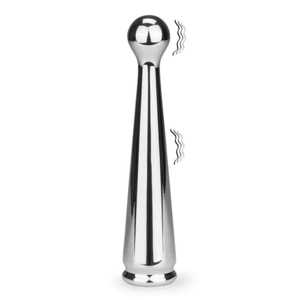 Metallisk vibrator - Symphony - 9 vibrationslägen - USB-uppladdningsbar