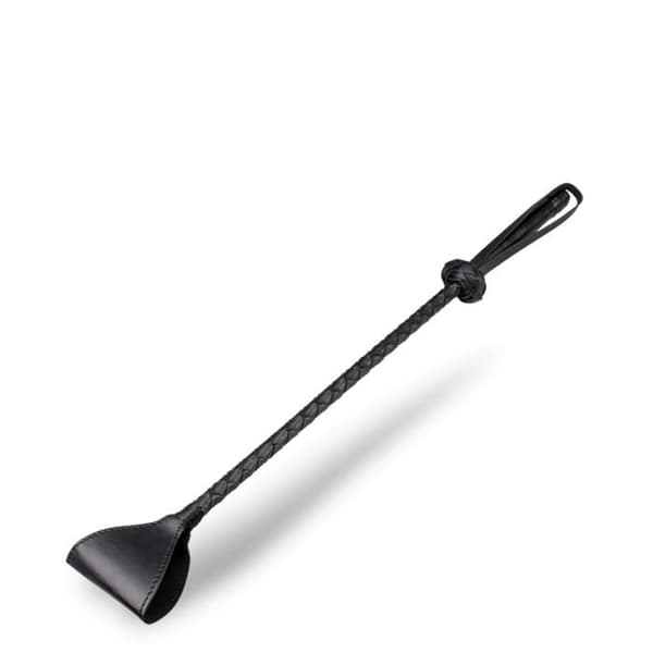 Maskerad BDSM piska - Svart - Erotiskt tillbehör - Handledsrem - 52,0 cm