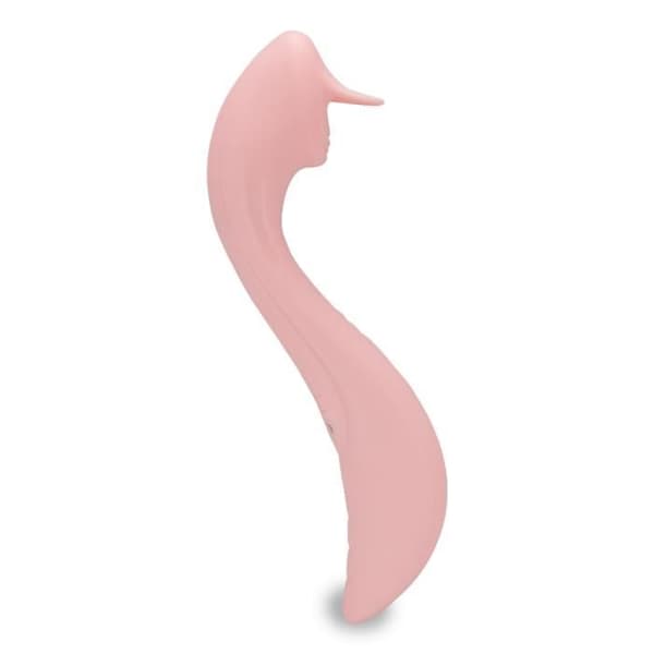 Silicone klitorisstimulator - Goosy - 10 vibrationslägen - Rosa