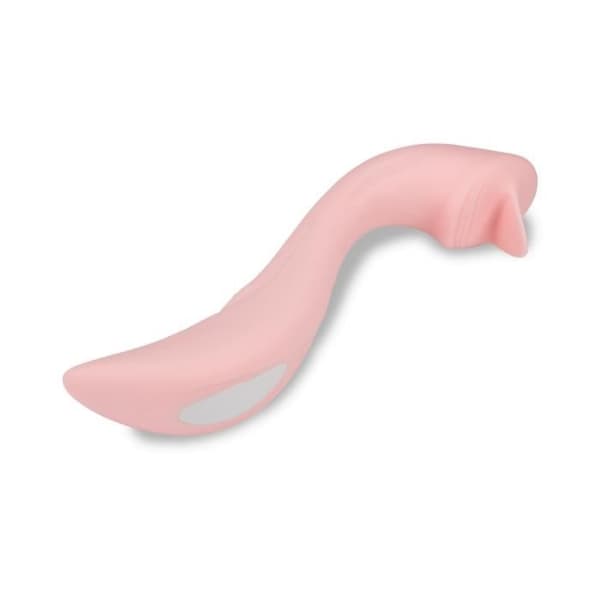 Silicone klitorisstimulator - Goosy - 10 vibrationslägen - Rosa