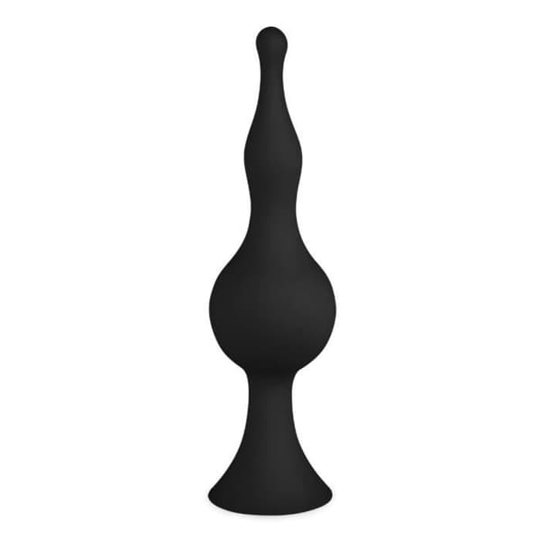 Analplugg - Blob - Silikon - Progressiv diameter - Sugkopp