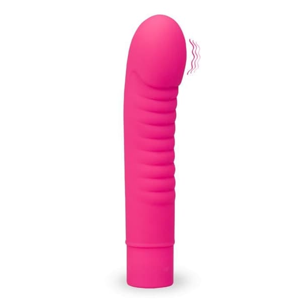 Miniribbad vibrator 13cm