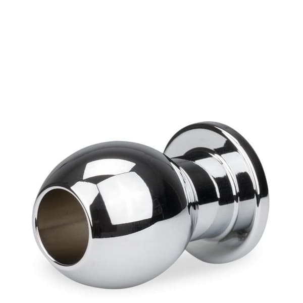 Tunnel anal plugg - Rosebud - Ihålig aluminium - 3 storlekar tillgängliga