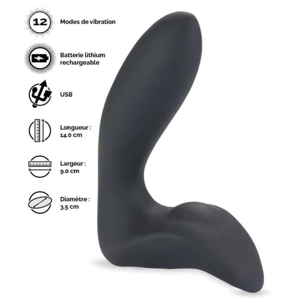 Fjärrstyrd prostatastimulator 12 lägen