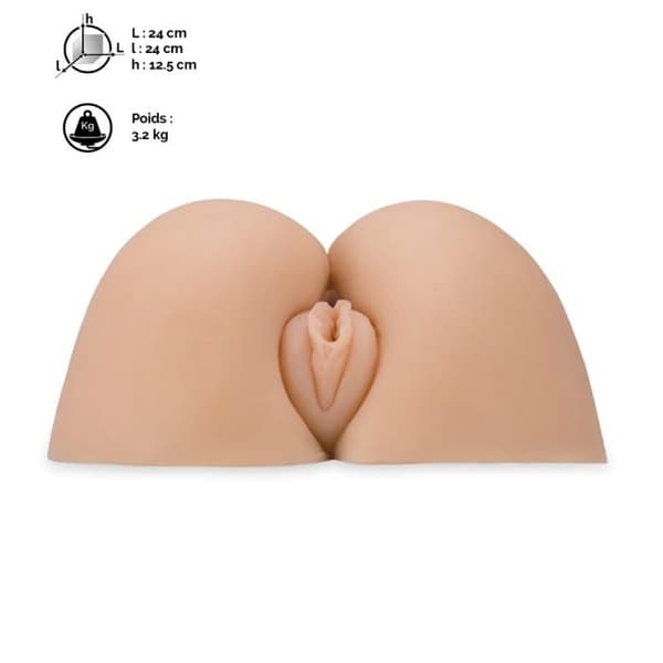 Fessier kön vagina och anus 3,2kg