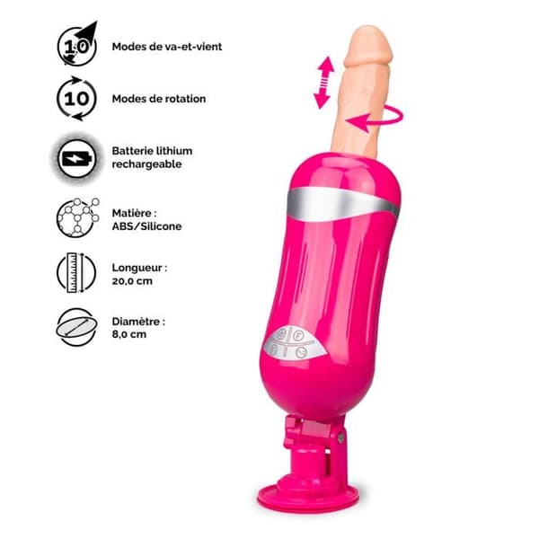 Jävla maskin extrem och realistisk dildo - för män och kvinnor