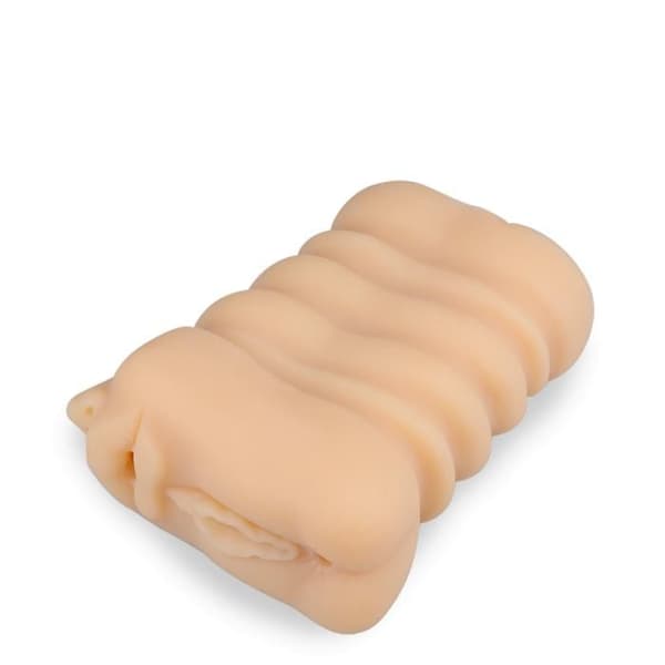 Vaginette - KÄRLEK &amp; VIBRAR - Pocket Munn Vagina Anus - Beige - Onaniprodukt för Män