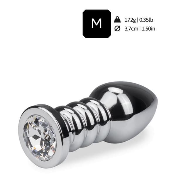 Anal juvel Rosebud Wavy XL-Diamond Non-Diamond