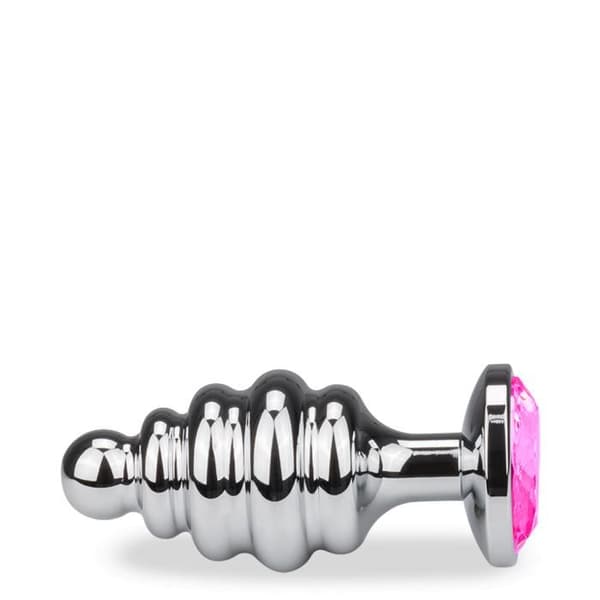 Bijou anal rosebud torsadé L - 8 färger