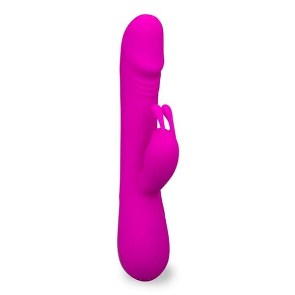 Vibromassör - KÄRLEK &amp; VIBRATIONER - Kanin Lapinup - Silikon - 30 vibrationsprogram - Lila