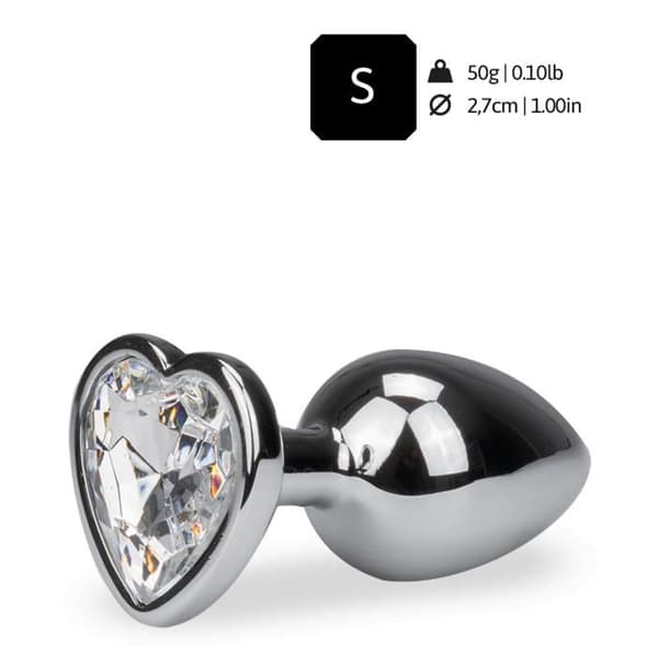 Rosebud Heart Smycken Small-Diamond Non-Diamond