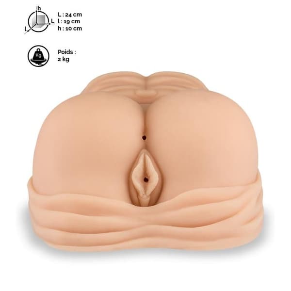 Realistisk rumpa vagina anus 2,0 kg