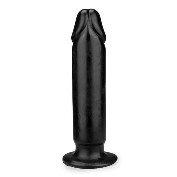 Sextoy anal - KÄRLEK &amp; VIBRATIONER - Stor Dildo King Size Svart - 22,5 cm - 5 cm i diameter - XXL