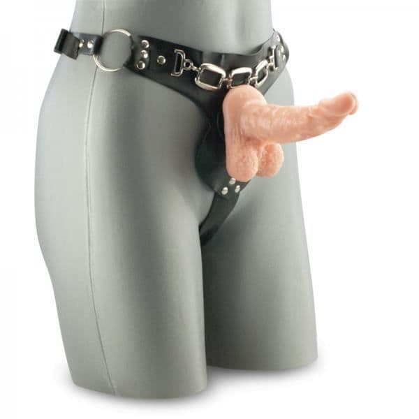 Gode Ceinture - KÄRLEK &amp; VIBBAR - Realistisk - O-Ring Selen - Cyberskin - Unisex