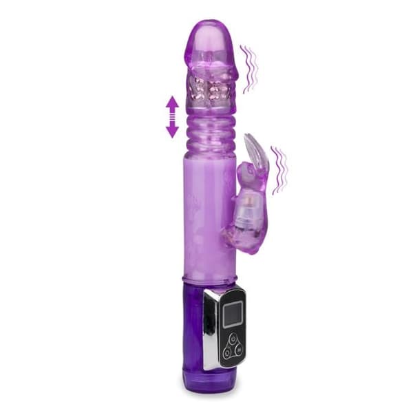 Vibro-kanin uppe-och-nere LCD-skärm