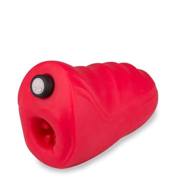 Shark Vibrating Masturbator Röd