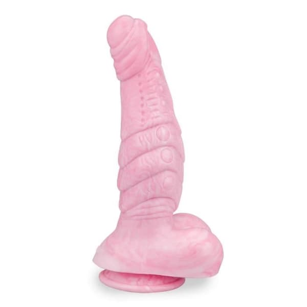 Jiaraak Pink Alien Sugkopp Dildo