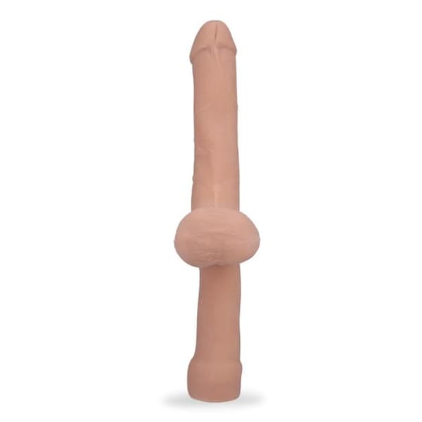 Harry Dark Skin Articulated Handled Dildo
