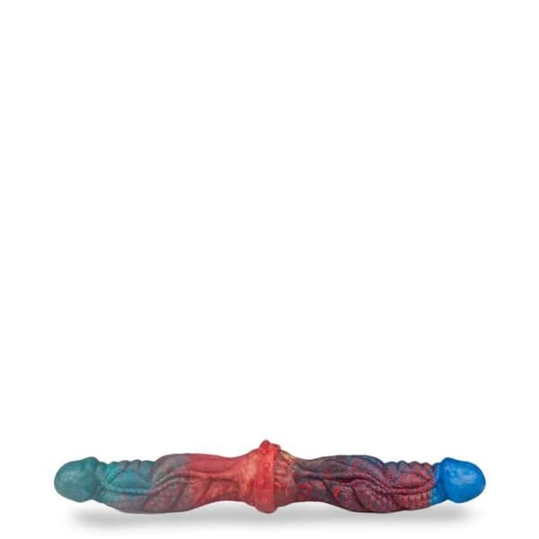 Dubbel utomjordisk dildo Slyvaar Multicolor