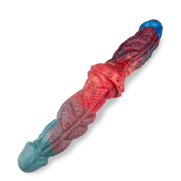 Dubbel utomjordisk dildo Slyvaar Multicolor