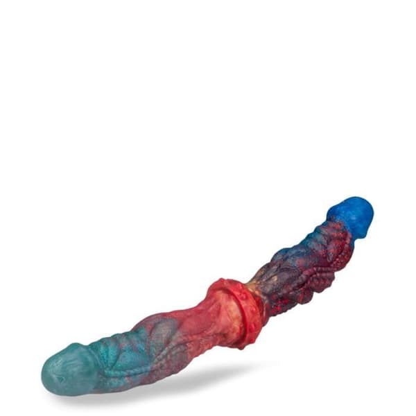 Dubbel utomjordisk dildo Slyvaar Multicolor