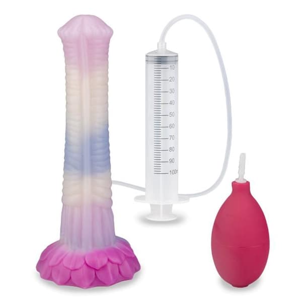 Sleipnir mytologiska varelse ejakulerande sugkopp dildo Flerfärgad