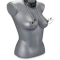 Miniatyrbild 4 av 4: BDSM gag ball med nippelklämmor