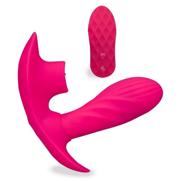 Vibrerande trosor special för cunnilingus och värmande dildo