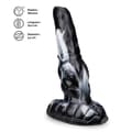 Miniatyrbild 2 av 4: Qilin Black Mythical Creature Suction Dildo