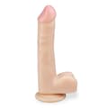 Miniatyrbild 2 av 4: Våt hud effekt sugkopp dildo 21,5cm Beige