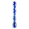 Miniatyrbild 3 av 4: Flood glass dildo - Märke - Modell - Kulor med olika diametrar - Ren och originell design