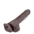 Miniatyrbild 6 av 6: Smidig sugkopp dildo 23,0 cm Real Skin