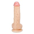 Miniatyrbild 4 av 4: Sugkopp dildo 17,5cm Johan Beige