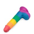Miniatyrbild 6 av 6: Realistisk sugkoppsdildo 19,0cm Pride