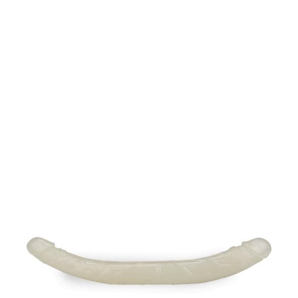 Dubbel fosforescerande dildo 37,0cm Lumino