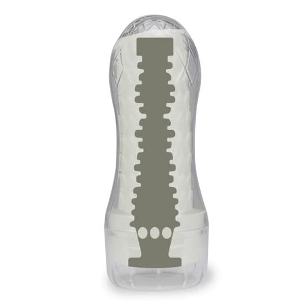 Lumino Crystal fosforescerande nodulerad masturbator