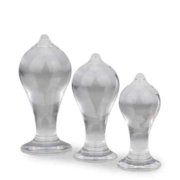 Set med 3 Triade Crystal pluggar