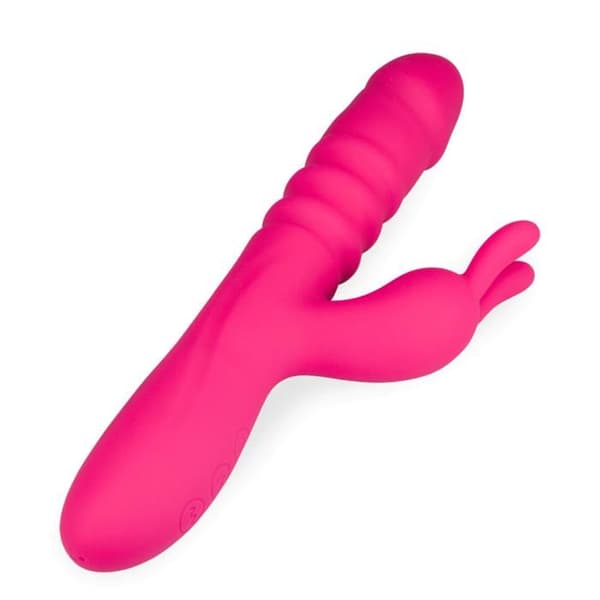 Love Zone push-pull kanin vibrator och vibrationer