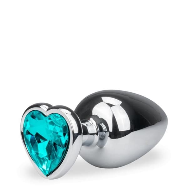 Anal Jewel Rosebud Heart XL Turkos