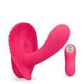 Miniatyrbild 1 av 4: Rosa fjärrstyrda dildotrosor med vibrerande skal