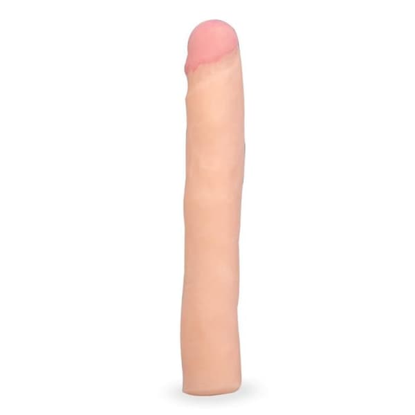 Bollös dildo med ledat skelett storlek M