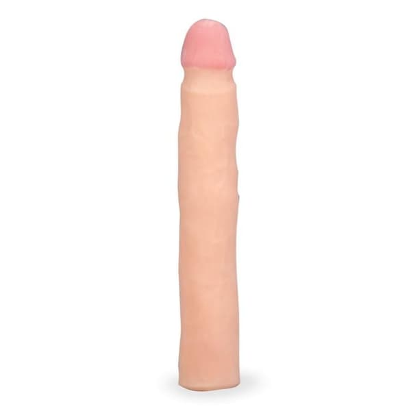 Bollös dildo med ledat skelett storlek M