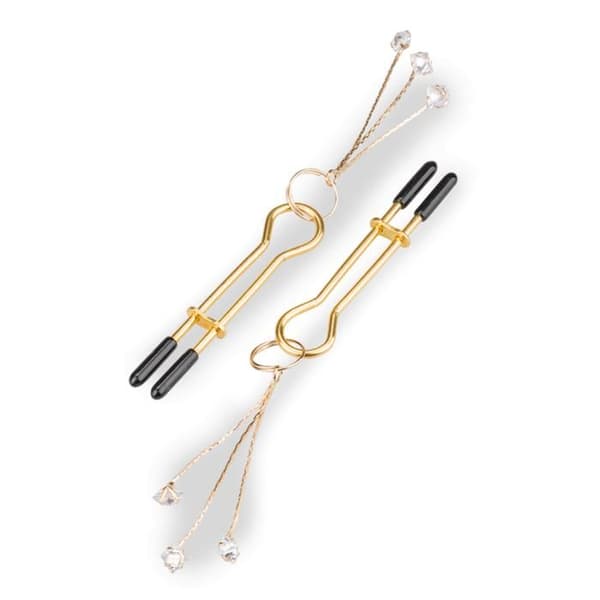 Sirius Rhinestone Nipple Clamps