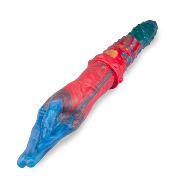 Fist And Thrills Dubbel Dildo Flerfärgad